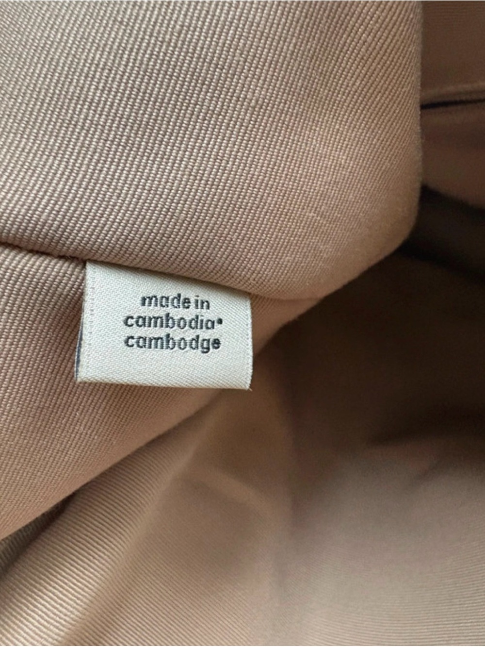Coach Pebbled Leather Hobo in Blush with Black Trim - Picture 11 of 16